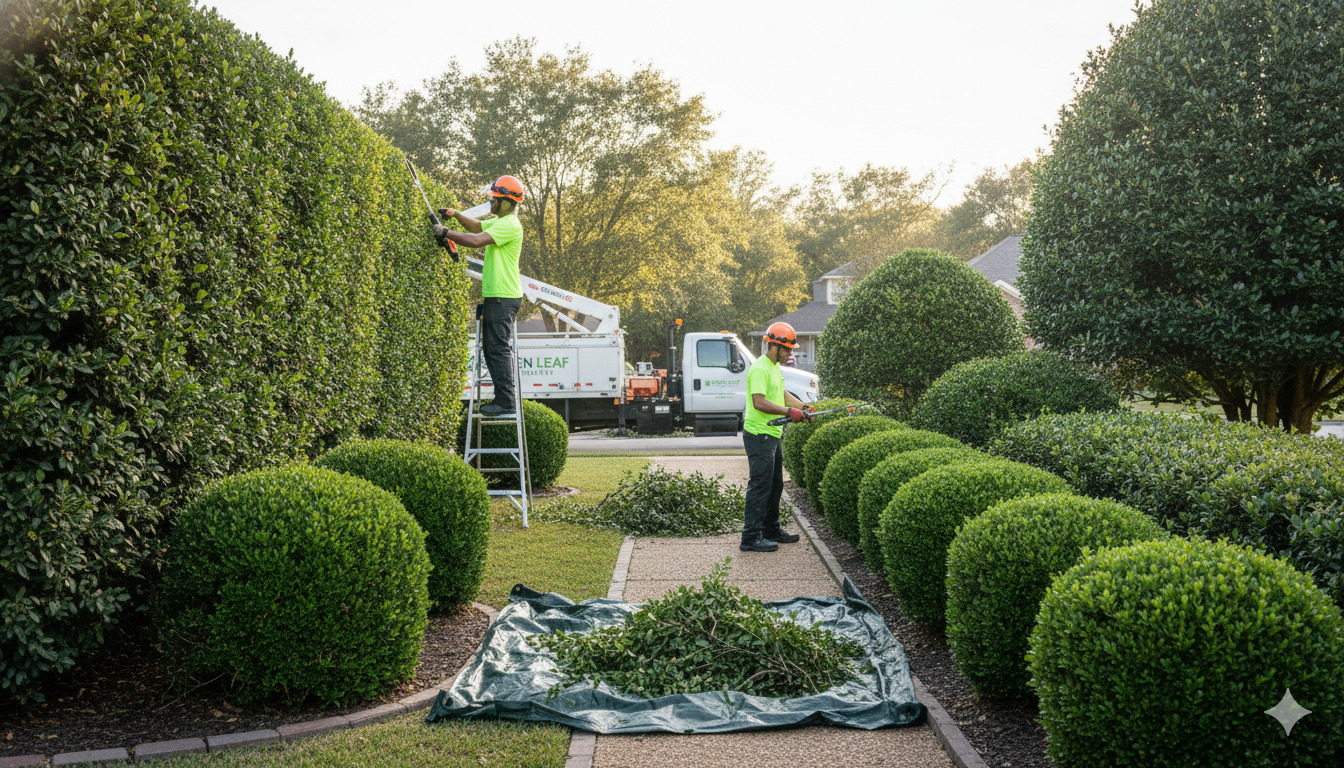 Heggen en struiken verzorging